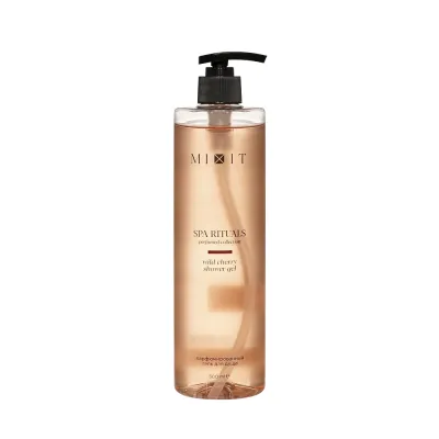 Парфюмированный гель для душа с ароматом дикой вишни MIXIT Spa Rituals Wild Cherry shower gel 500мл