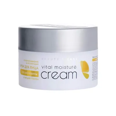 10% mochevina va salyangoz mutsini bilan super namlantiruvchi va regeneratsiyalovchi yuz kremi Vital Moisture Cream, 150 ml