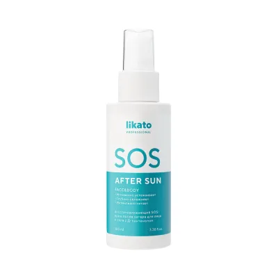 Regenerating SOS after-sun cream for face and body with D-panthenol 100 ml " / Cosmo Beauty / Russia