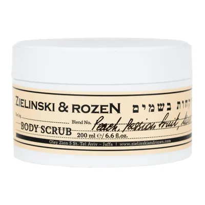 Body scrub Peach, Passion fruit, Musk Tana uchun skrab 888 Shaftoli, Marakuyya, Mushk 200 ml
