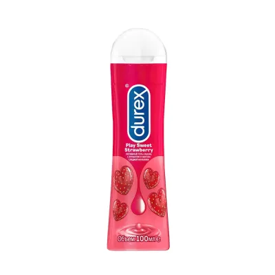 Durex  Гель-смазка Play Sweet Strawberry, 100 мл