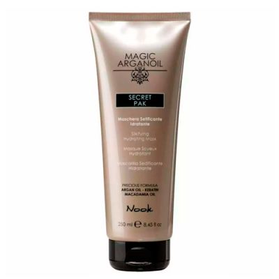 NOOK Sochlar uchun sirli silliqlovchi va namlantiruvchi niqob "Argan sehri" 250 ml