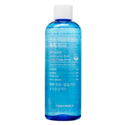 Очищающий тонер для лица WONDER HYALURONIC ACID CHOK CHOK TONER 500ml