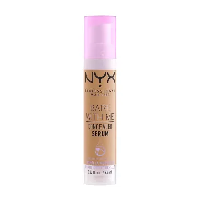 NYX PM Ухаживющая сыворотка-консилер для лица и тела Bare With ME №08 Sand 9.6 мл