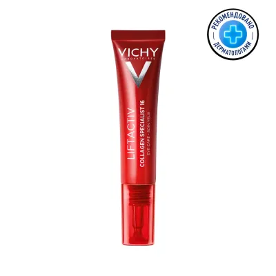 LIFTACTIV COLLAGEN SPECIALIST 16 ko'z atrofidagi teri uchun krem 15 ml