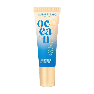 Увлажняющая тональная основа для лица Fond de teint hydratant pour le visage “Ocean” тон 03, 23 мл