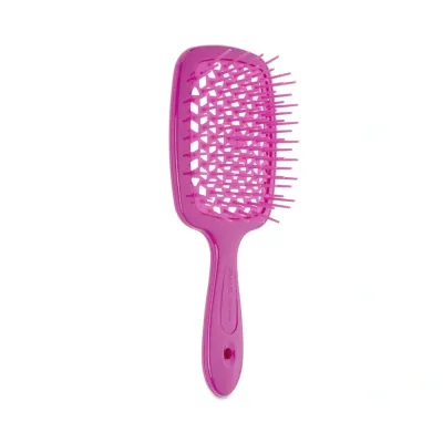 SUPERBRUSH РАСЧЕСКА РОЗОВАЯ FLUO 2 20,3x8,5x3,1СМ