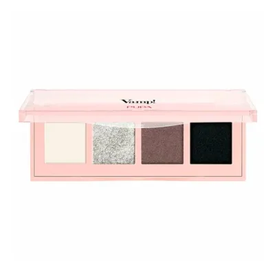 Палетка теней VAMP! 4 Eyeshadows Palette тон 005 Насыщенный смоуки
