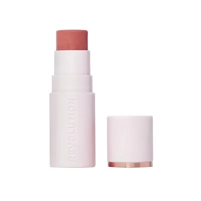 Румяна в стике  SILK BLUSH BLUSHER STICK  Peachy Pink