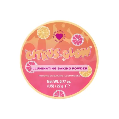 I HEART REVOLUTION ПУДРА  РАССЫПЧАТАЯ  Citrus Glow Bake Illuminating Baking Powder