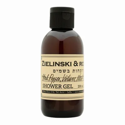 Shower gel Black Pepper, Vetiver, Neroli, Amber Dush uchun gel Qora qalampir, Vetiver, Neroli, Ambra (200 ml)