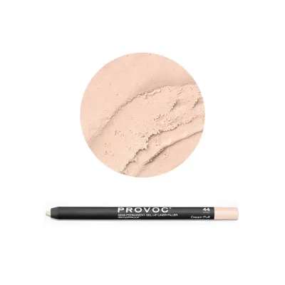 Semi-Permanent Gel Lip Liner Filler WP 44 Cream Puff  Гелевая подводка в карандаше для губ LPL44