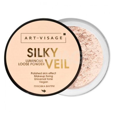 SILKY VEIL sochiluvchan pudra 303 jilolantiruvchi