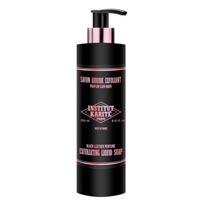 Black Leather Exfoliating Liquid Soap Жидкое мыло для отшелушивания Черная кожа 250 мл