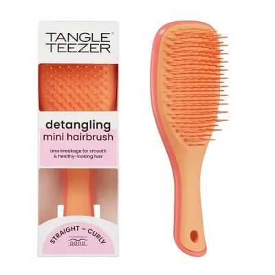 Расческа Tangle Teezer The Ultimate Wet Detangler Mini Salmon Pink & Apricot