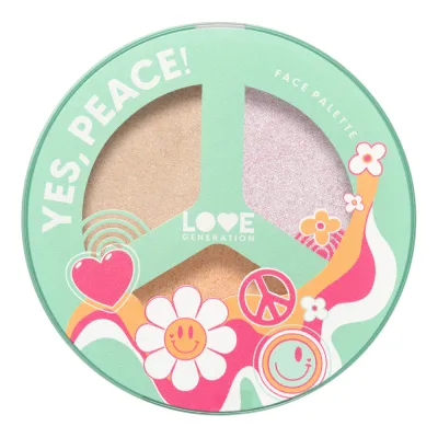 Палетка для лица / Face Palette Yes, Peace! тон 04 9,6 г