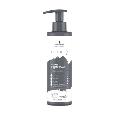 Chroma ID Bonding color mask Интенсивная тонирующая бондинг-маска для волос оттенок Clear 300мл