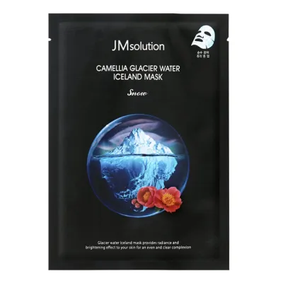 Camellia Glacier Water Iceland Mask Snow