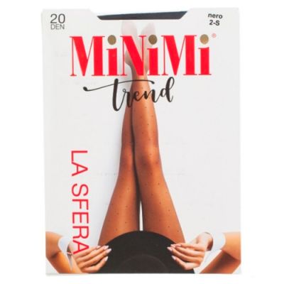 колготки женские LA Sfera 20 Mini Nero размер 4