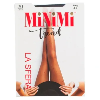 колготки женские LA Sfera 20 Mini Nero размер 4