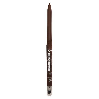 Seventeen Карандаш для век автомат с точилкой + спонж тон 03 Twist Liner Темно-коричневый