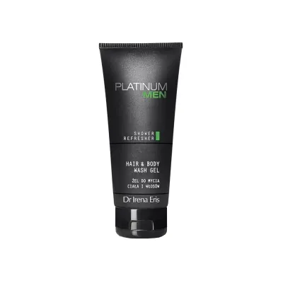 Dr Irena Eris ŻEL D/CIAŁA, WŁOSÓW-MEN PL/EXP SHOWER REFRESHER GEL MEN PLATINUM Tana va sochlar uchun dush geli Men