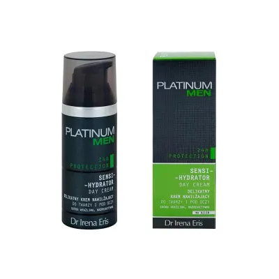 Dr Irena Eris Krem NAWILŻAJĄCY-MEN Platinum MEN Moisturizing Face & EYE Cream Увлажняющий крем для лица и глаз Men