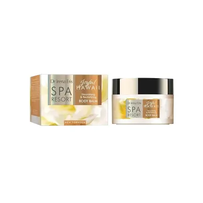 Dr Irena Eris BALSAM JOYFUL HAWAII SPA RESORT JOYFUL HAWAII NOURISHING & REVITALIZING BODY BALM Tana uchun oziqlantiruvchi balzam Hawaii