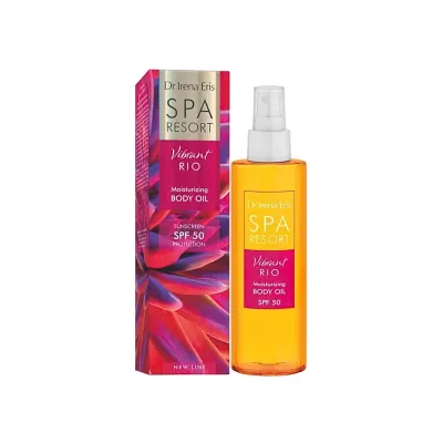 Dr Irena Eris Olejek DO Opalania Brazil Moisturizing Body OIL SPF 50 SPA Resort Brazil Солнцезащитное масло для тела SPF50