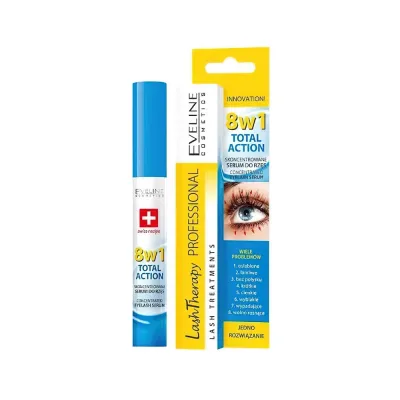 Концентрированная сыворотка для ресниц Lash Therapy Professional 8в1 Total ACTION, 10мл