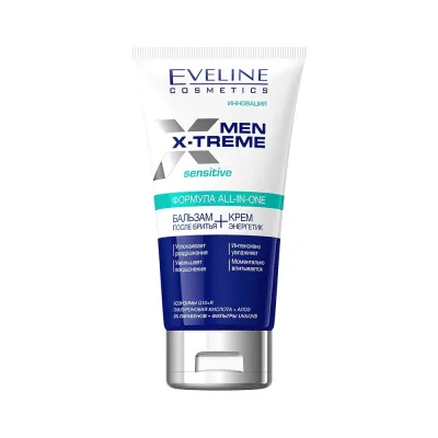 Aftershave balm + men x-treme energy cream, 150ml