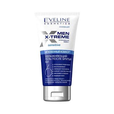 Soqol olgandan keyingi namlantiruvchi gel 6in1 men x-treme, 150 ml