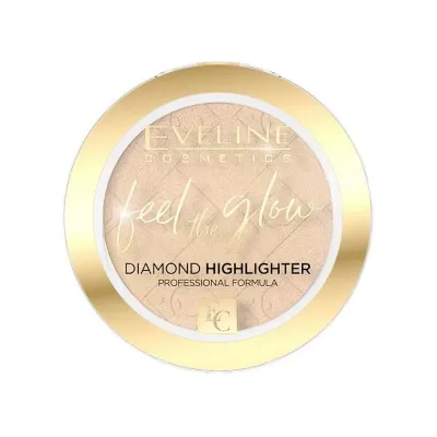 face highlighter № 10-LIGHT DIAMOND FEEL THE GLOW; 4,2 g
