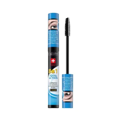 Корректор постепенно окрашивающий брови 8в1 Total Action С ХНОЙ Eyebrow Therapy PROFESSIONAL, 10мл