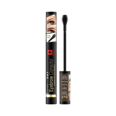 Корректор для бровей 5в1 - ТЕМНО-КОРИЧНЕВЫЙ Eyebrow CORRECTOR, 9мл