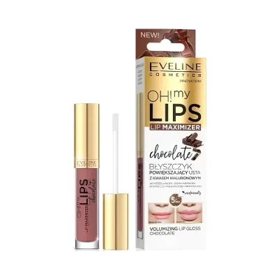 Lablar hajmini oshiruvchi yaltiroq - shokolad OH! MY LIPS – LIP MAXIMIZER, 4,5 ml