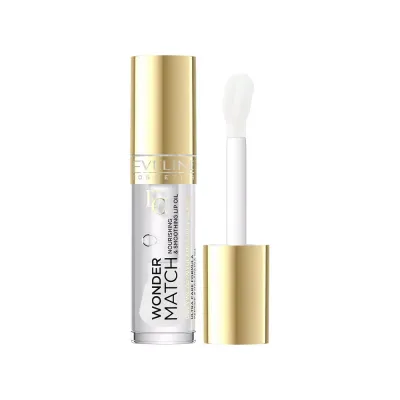 Lablar uchun oziqlantiruvchi silliqlovchi moy - 01 CLEAR WONDER MATCH, 5 ml