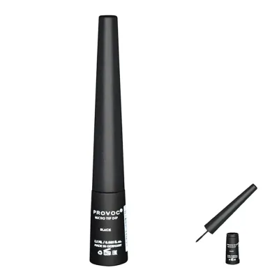 Micro TIP Dip Liquid Eyeliner 01 Black Высокопигментированная подводка для глаз MCT01