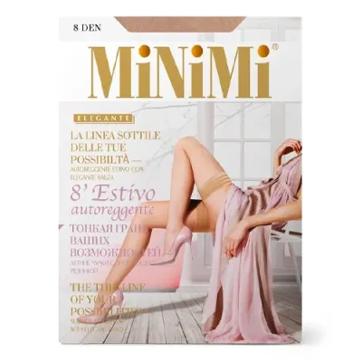 Minimi Ayollar uzun paypoqlari MNM autoreg. ESTIVO 8 Mini ESTIVO 8 Uzun paypoqlar Daino 4(L/XL)