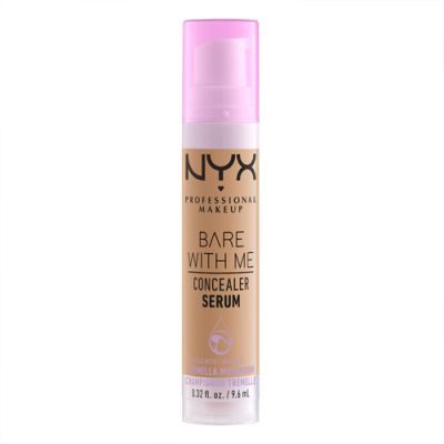 NYX Professional Makeup, Ухаживающая сыворотка-консилер для лица и тела Bare With ME, оттенок 07, MEDIUM, 9.6 мл