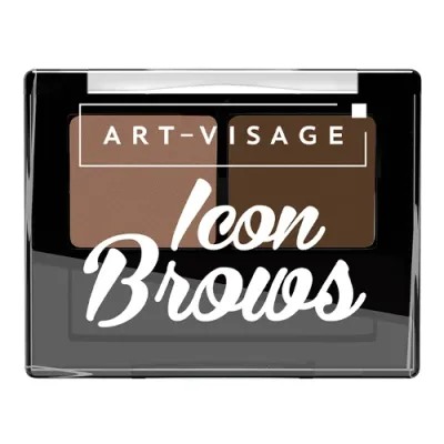 Art Visage Двойные тени для бровей ICON BROWS 101