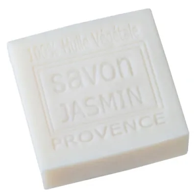 Maitre Savonitto JASMINE, with sweet almond oil Square 100g Мыло ЖАСМИН с маслом сладкого миндаля