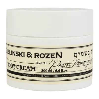 Zielinski & Rozen Body cream in a jar 888 Peach, Passion fruit, Musk   Крем для тела в банке 888 Персик, Маракуйя, Мускус 200мл