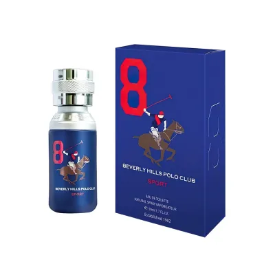 3PCS Goff Set - Men EDT 50mI + Deodorant 175ml + 50mI Roll On #8 Beverly Hills Polo Club Mastige 3 шт Подарочный набор для мужчин EDT 50 мл + Deo 175 мл + 50 мл Roll On
