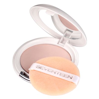 Seventeen Компактная шелковая пудра для лица тон 08 Natural Glow Silky Powder бежевый