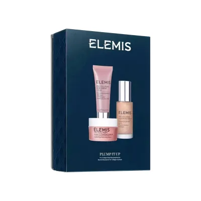 Sovg'a to'plami: 1. Yuz uchun krem 2. Yuvinish uchun balzam 3. Serum - Kit: Plump-it-Up – Pro-Collagen Rose Plumping Routine