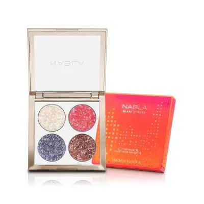 Miami Lights Glitter Palette Палитра теней для век «Cutie» 8г