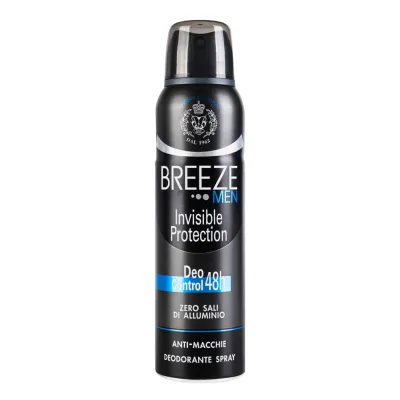 BREEZE Dezodorant-sprey MEN DEODARANT SPRAY INVISIBLE PROTECTION 150ML