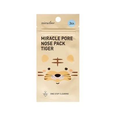 ANYTAPE Miraclair Miracle Pore Nose Pack CAT ПАТЧИ ДЛЯ НОСА  Pack Tiger (Тигр)