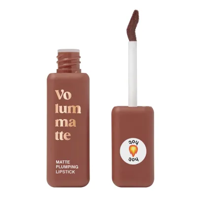 Устойчивая жидкая матовая помада для губ с плампингом Rouge a levres liquide matte longue tenue avec repulpeur Volummatte тон 07